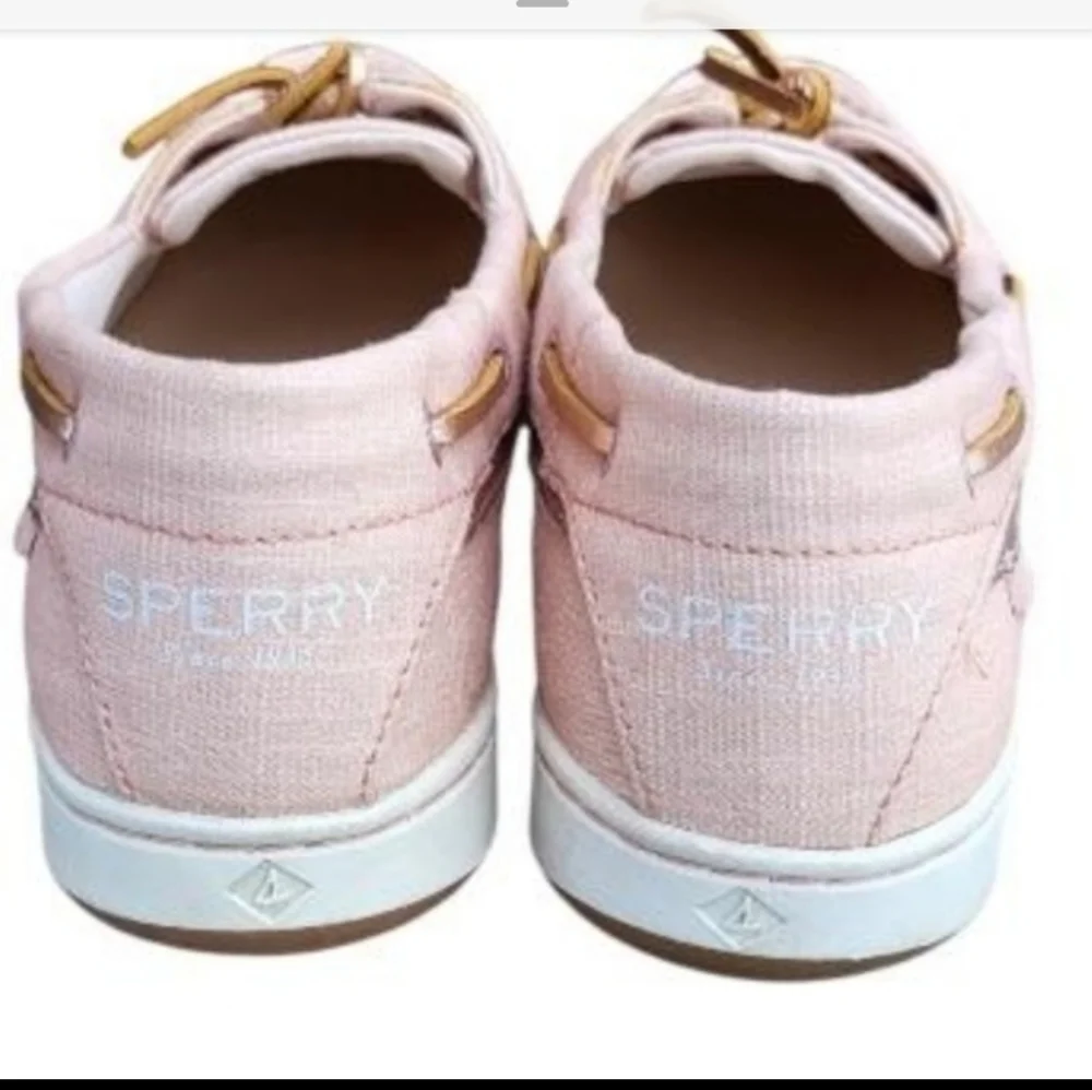 Sperry Topsider Starfish Rose Pink Boat Slip On Casual Sun Loafer Shoe Women 9.5 - Picture 6 of 12